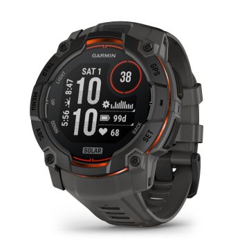 Garmin Instinct 3 Ø50 Solar, black