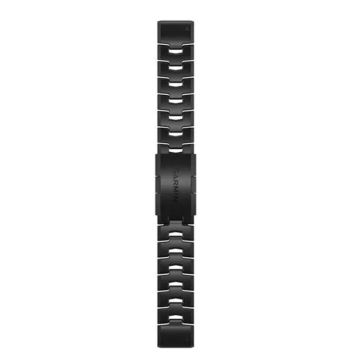 Garmin Ventileret titaniumlænke, Carbon Grey DLC-belægning 22 mm QuickFit