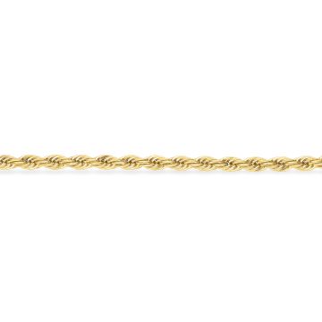 Scrouples Force armbånd cordel i guldfarvet stål 21 cm