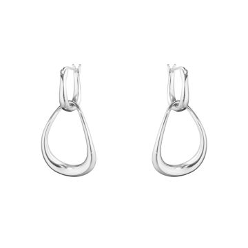 Georg Jensen Offspring sølv øreringe