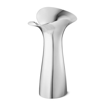 Georg Jensen Bloom Botanica vase i stål, 22 cm