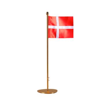 Piet Hein flagstang i messing - 35 cm.