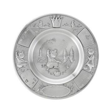 Dåbstallerken Prinsesse, tin