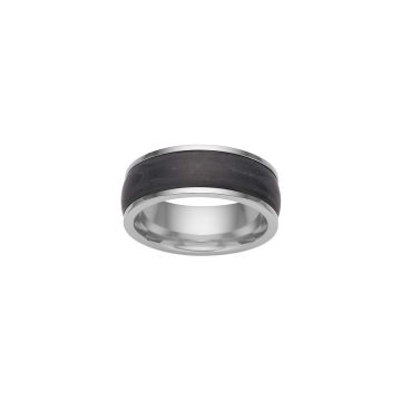 SON of NOA stål ring med carbon