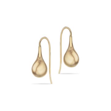 Scrouples dråbe øreringe i 8 kt guld