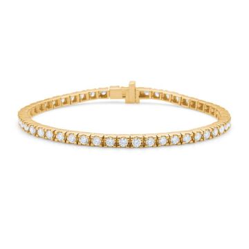 Mads Z  armbånd i 14 kt guld med diamanter