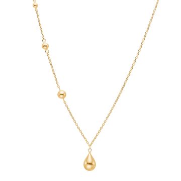 Nordahl Jewellery Drops52 halskæde i guldbelagt