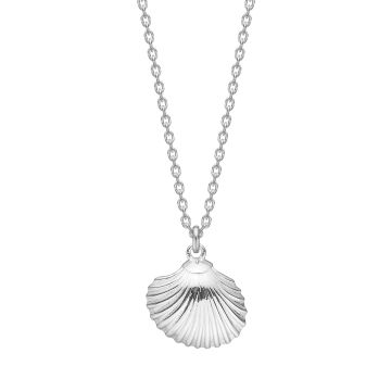 Nordahl Jewellery Sea52 halskæde i sølv med muslingeskal