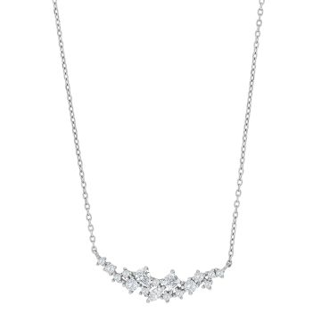 Joanli Nor MetteNor halskæde i sølv med kubisk zirkon