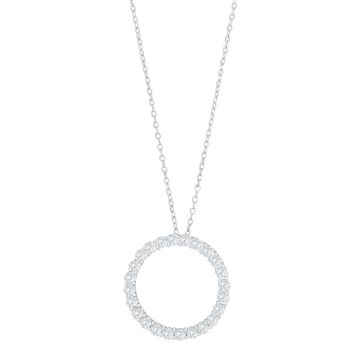 Joanli Nor ObiNor halskæde i sølv med zirkon Ø20