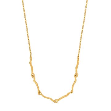 Nordahl Jewellery Movie52 halskæde i forgyldt 