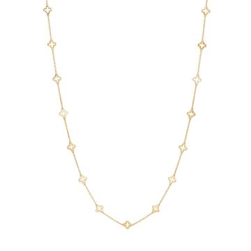 Nordahl Jewellery Harmony52 halskæde i forgyldt