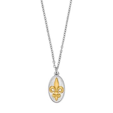 Son of Noa halskæde i stål med fredslilje