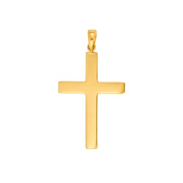 Siersbøl 14kt. guldkors 26mm