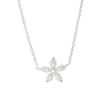 ByBiehl Pearl Signature halskæde i sølv med ferskvandsperle