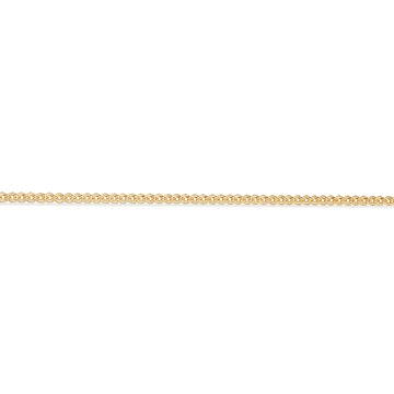 Scrouples armbånd i forgyldt