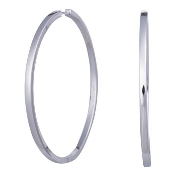 Siersbøl sølv creol 30mm