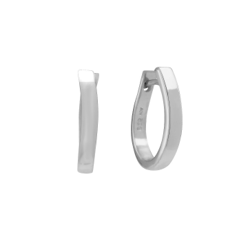 Siersbøl sølv creol hesteskoformet