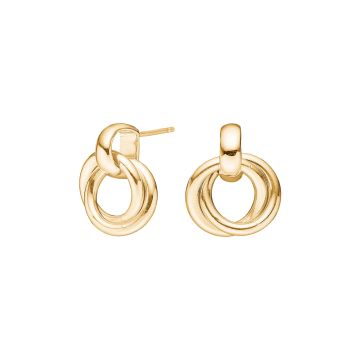 Nordahl Jewellery Forever52 øreringe i forgyldt