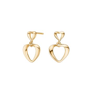 Nordahl Jewellery Passion52 øreringe i forgyldt