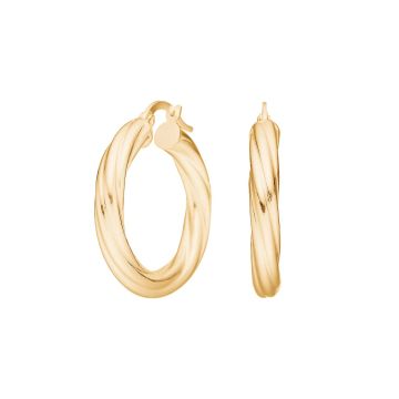 Nordahl Jewellery Torn52 øreringe i forgyldt