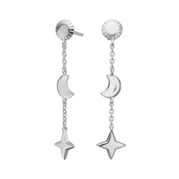 Nordahl Jewellery Universe52 øreringe i sølv