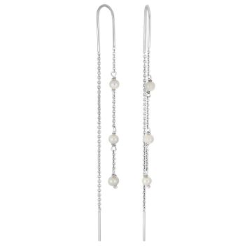 Nordahl Jewellery Pearl52 perleøreringe i sølv