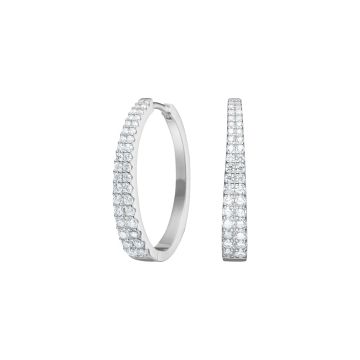 Joanli Nor RunaNor øreringe i sølv med cubic zirkonia