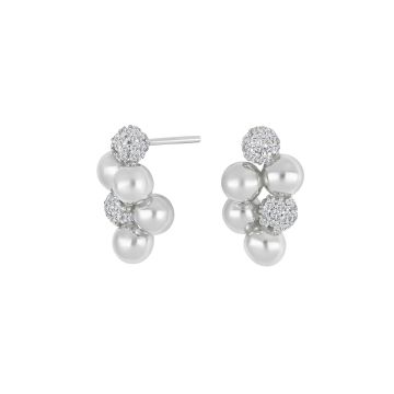 Joanli Nor OlinaNor ørestikker i sølv med zirkon