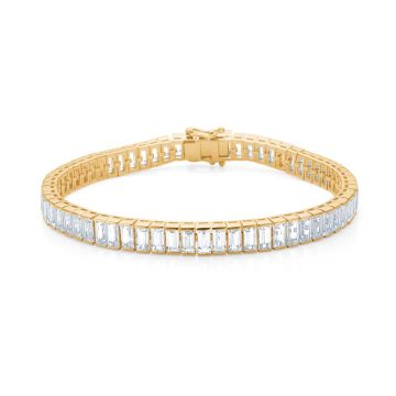 Mads Z Celestial by Medina armbånd i 8 karat guld med topas