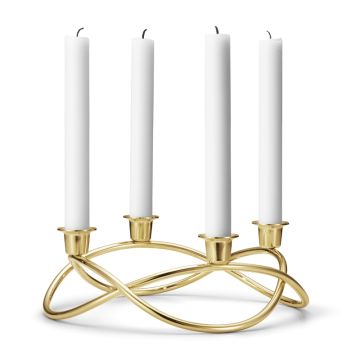 Georg Jensen Season Adventsstage, 18 kt. forgyldt 