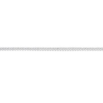 Scrouples dobbelt ankelkæde med kugler i sølv