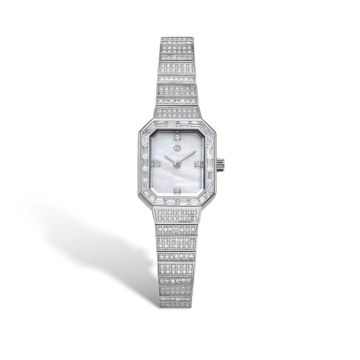 Mads Z Celestial by Medina ur i stål med krystaller og zirkonia