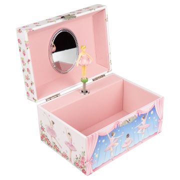 Smykkeskrin med musik, ballerina