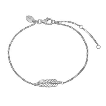 Christina Jewelry Feather armbånd i sølv