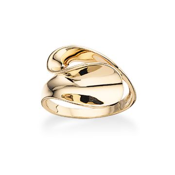 Scrouples 14kt guld ring