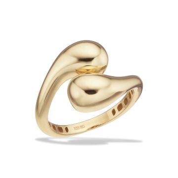 Scrouples ring i 8 kt guld