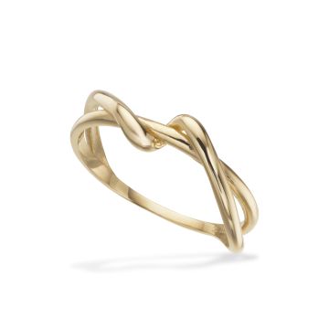 Scrouples snoet ring i 8 kt guld