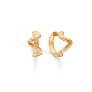 Studio Z Rime øreringe i forgyldt