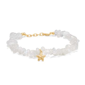 Studio Z Starfish Lustre armbånd i forgyldt