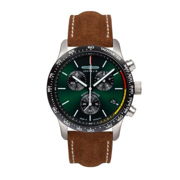 Zeppelin Night Cruise herreur i stål -Ø43