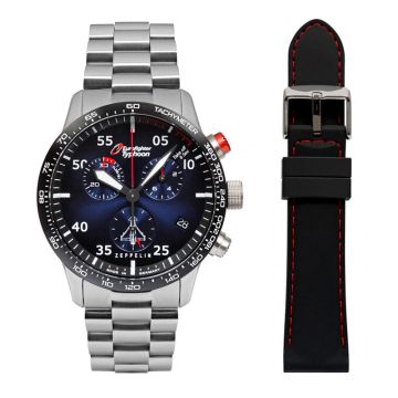 Zeppelin Eurofighter herreur i stål -Ø43