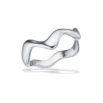 Scrouples bølge ring i sølv