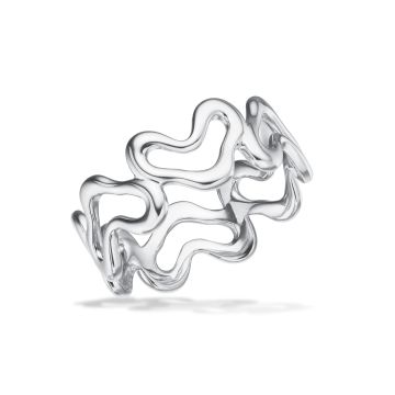 Scrouples ring i sølv med hjerter