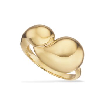 Scrouples ring i forgyldt