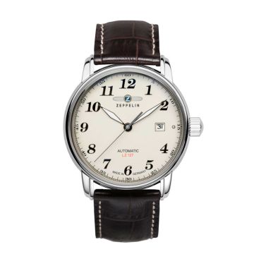 Zeppelin LZ 127 Graf Automatic herreur i stål -Ø40