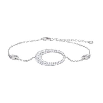 Joanli Nor ParisaNor armbånd i sølv med cubic zirkonia