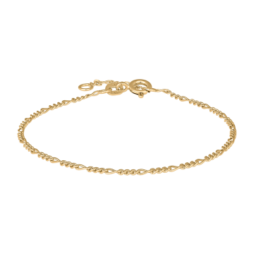 Siersbøl 9kt. guldarmbånd figaro 45 tråd