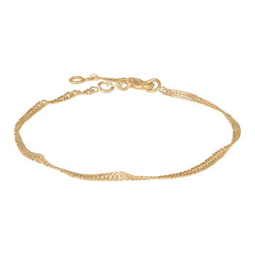 Siersbøl 9kt. guldarmbånd singapore