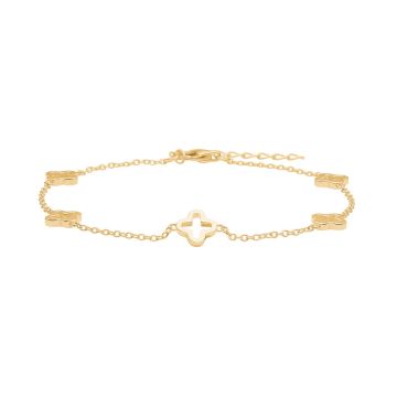 Nordahl Jewellery Harmony52 armbånd i forgyldt